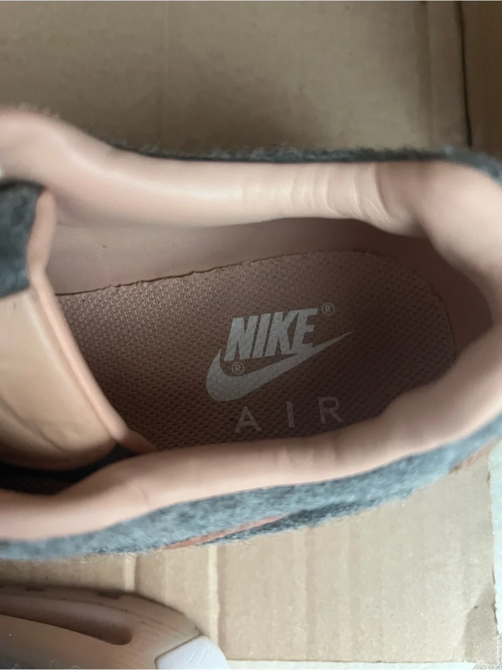 NIKE AIR MAX 90 ULTRA PREMIUM Women's Athletic Sneakers Cool Grey size 7.5
